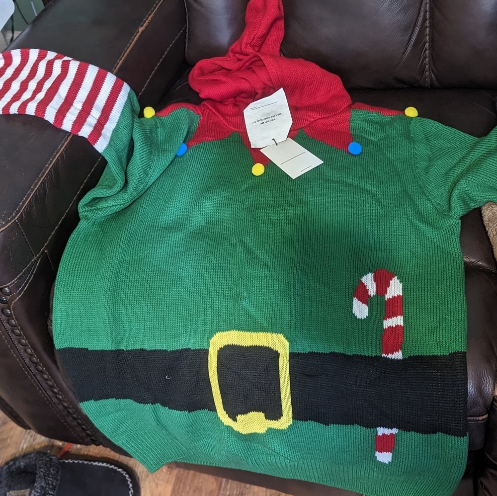 Women's Hooded elf sweater